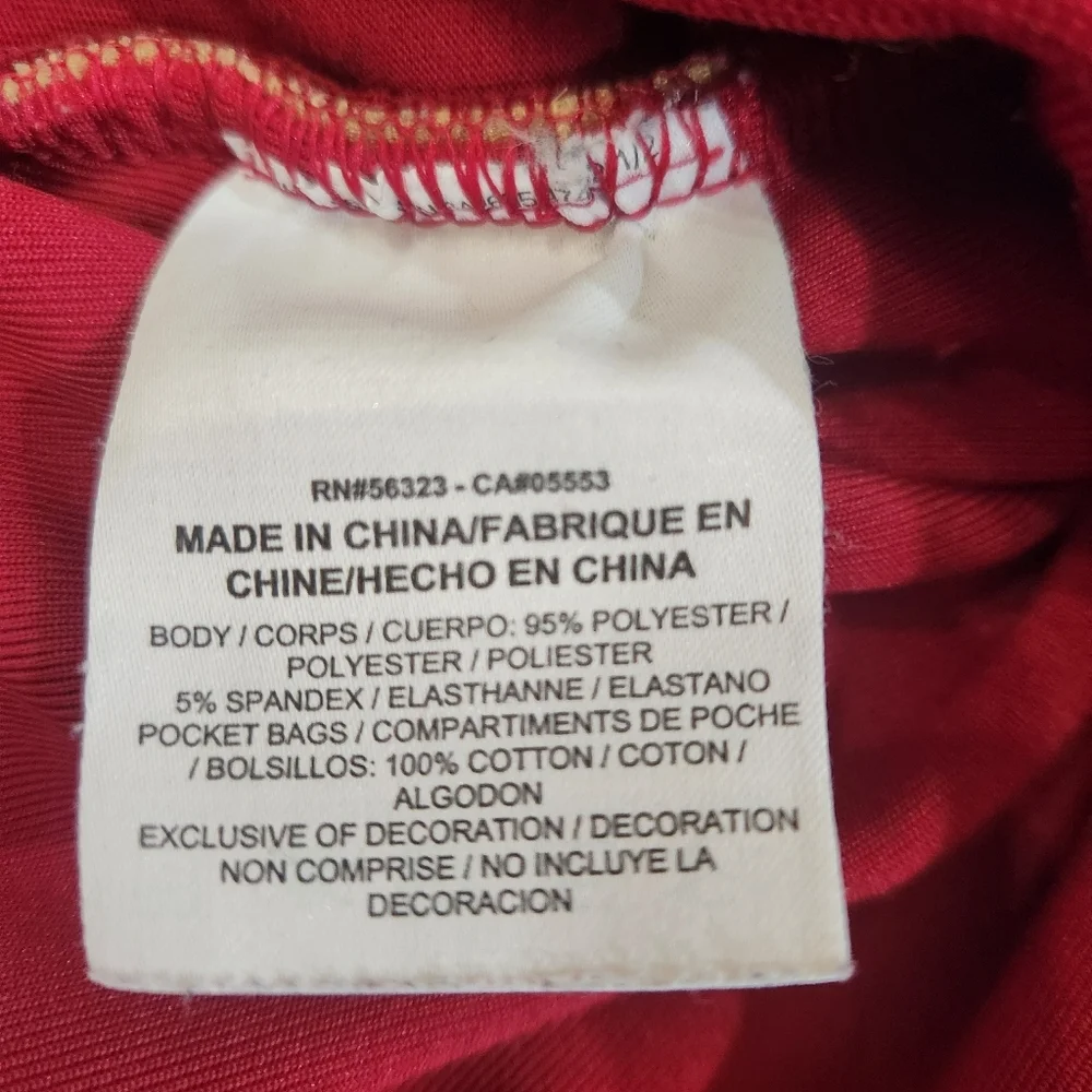 Nike Women’s Sportswear Velour Heritage Joggers Burgandy Red/Gold Womens Medium - Picture 6 of 8
